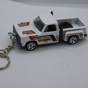 Hot Wheels 1978 Li'l red express truck custom keychain 1/64 scale